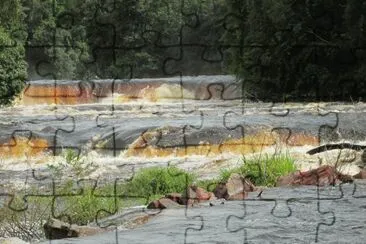Cachoeira no MT jigsaw puzzle