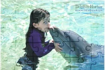 GABRIELA Y EL DELFIN jigsaw puzzle