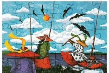 Catching Fish by Sara Perry jigsaw puzzle