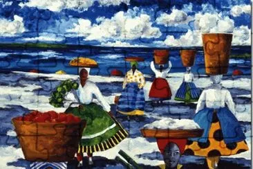 Beach Market by Jonathan Green