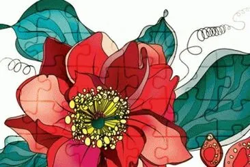 Pattern jigsaw puzzle