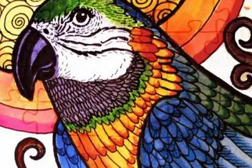 Parrot by Helen Martinez jigsaw puzzle