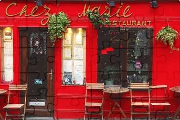 Chez Marie  Montmartre Paris jigsaw puzzle