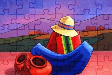 South American art by Oscar Tintova