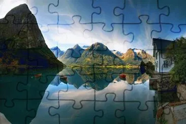 PAISAJE NORUEGO jigsaw puzzle