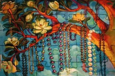Necklaces in a Tree by Terrance Osborne jigsaw puzzle