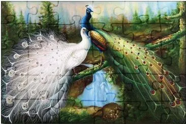 פאזל של animals painting