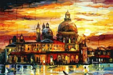 Venice in the evening by Leonid Afremov