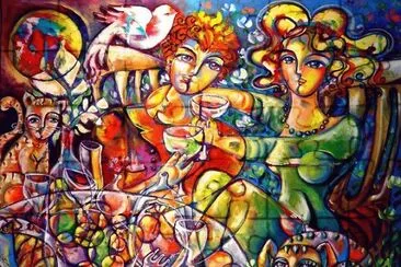 Festive evening by Jasmin Aldin jigsaw puzzle