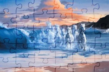 Pintura jigsaw puzzle