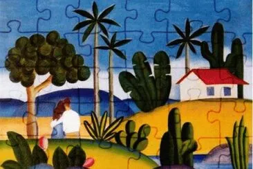 Idyllic by Tarsila do Amaral