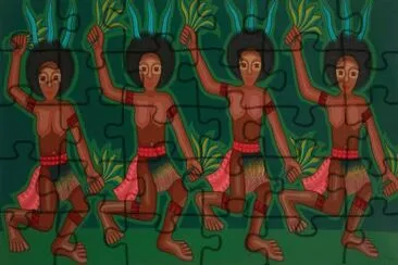 Papua New Guinean  Manus Island Dancers