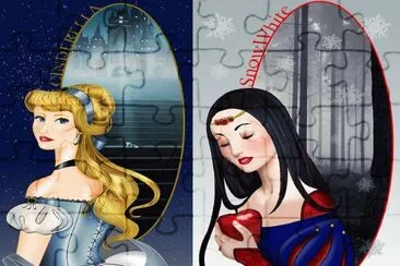 Cinderella SnowWhite jigsaw puzzle