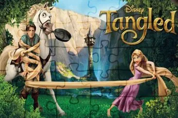 Tangled jigsaw puzzle
