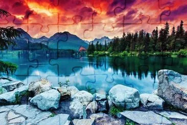 paisagem colorida jigsaw puzzle
