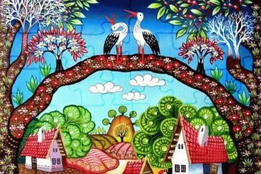 Small village by Koday Laszlo