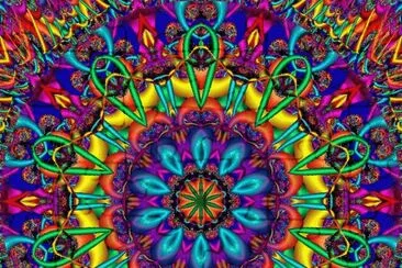 Colorful art jigsaw puzzle