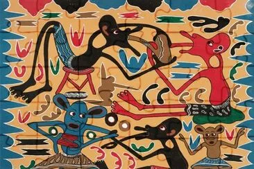 Art from Tanzania jigsaw puzzle