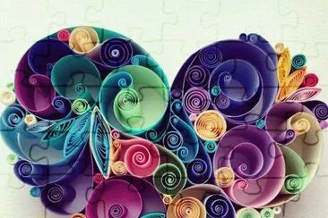 Colored Heart