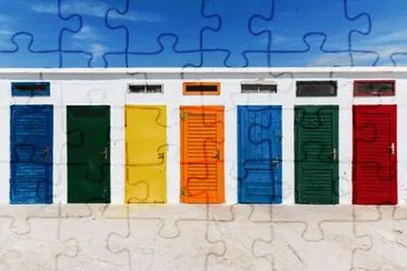puertas de colores