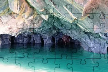Cueva de marmol -Argentina
