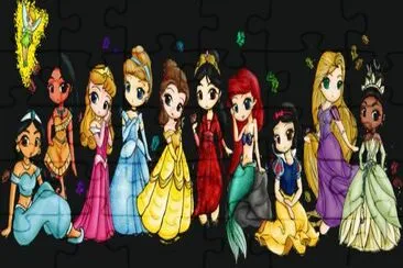 Princesses jigsaw puzzle