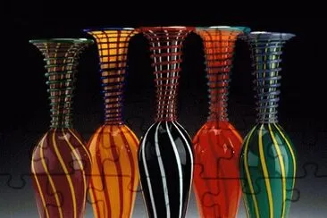 Colored Vases