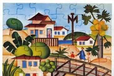 Village by Tarsila do Amaral