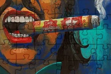 Cuban Cigar art