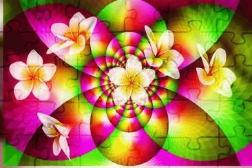 פאזל של Fractal Collage