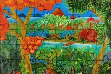 פאזל של Nicaraguan art