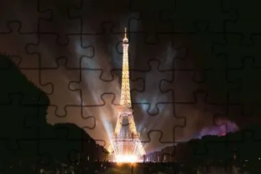 Paris la nuit jigsaw puzzle