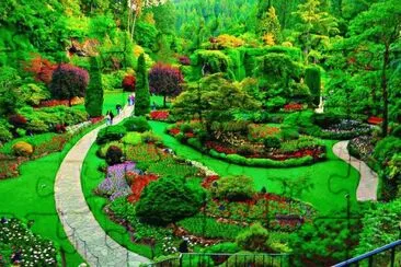 jardim jigsaw puzzle