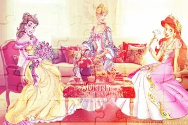 Belle Cinderella Ariel
