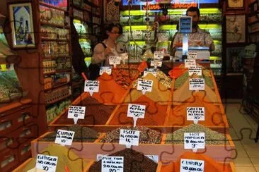 MERCADO DE ESPECIAS EN TURQUIA