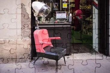 SALON DE BELLEZA AL AIRE LIBRE jigsaw puzzle