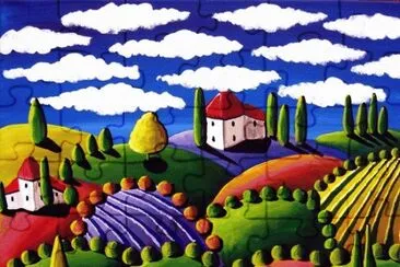 Toscane Italy jigsaw puzzle