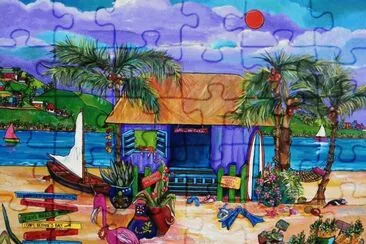 Cara 's Beach Hut by Patti
