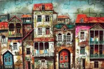 Old Italian Street by David Martiashvili