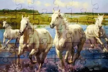 Pintura jigsaw puzzle