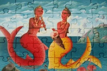 Caribbean fine art jigsaw puzzle