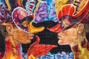 Cuban art jigsaw puzzle