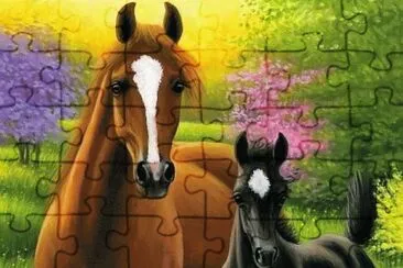 cavalos jigsaw puzzle