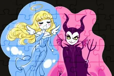 פאזל של Aurora Maleficent