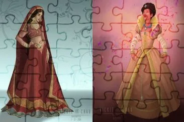 Jasmine Pocahontas jigsaw puzzle
