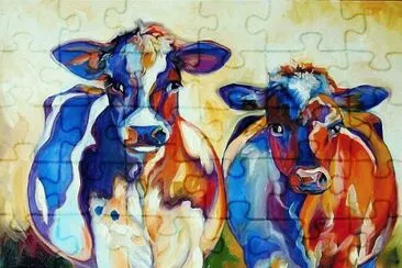 פאזל של Cows