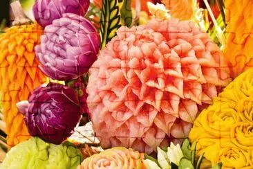 Thai Carved Fruit jigsaw puzzle