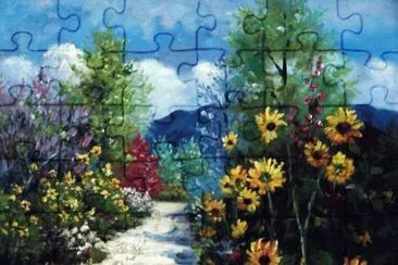 x jigsaw puzzle