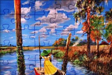 Lonesome Lady jigsaw puzzle