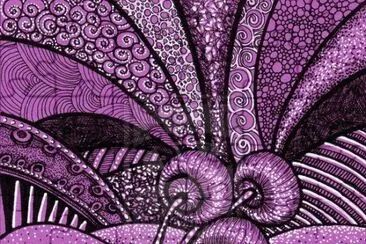 Purple art